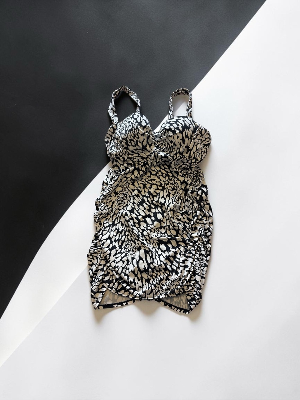 Lane Bryant Animal Print Underwire One Piece Swimsuit Size 22
